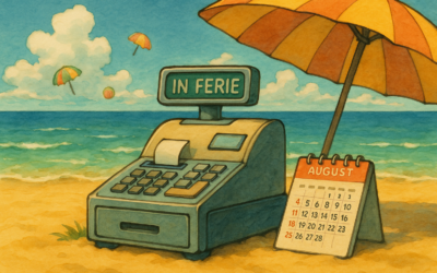 Registratori di cassa telematici: per le ferie estive va impostata la modalità “Fuori Servizio”