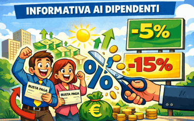 Detassazione 2026 su aumenti contrattuali e indennità: informativa ai lavoratori