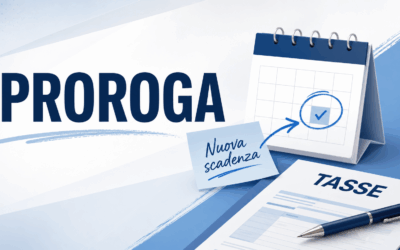 Proroga versamenti tasse 2026