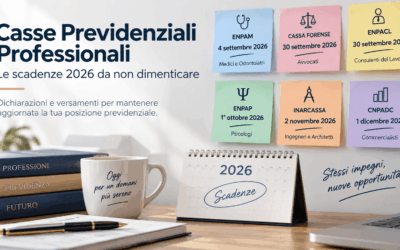 Casse professionali: le scadenze dei modelli di dichiarazione contributiva